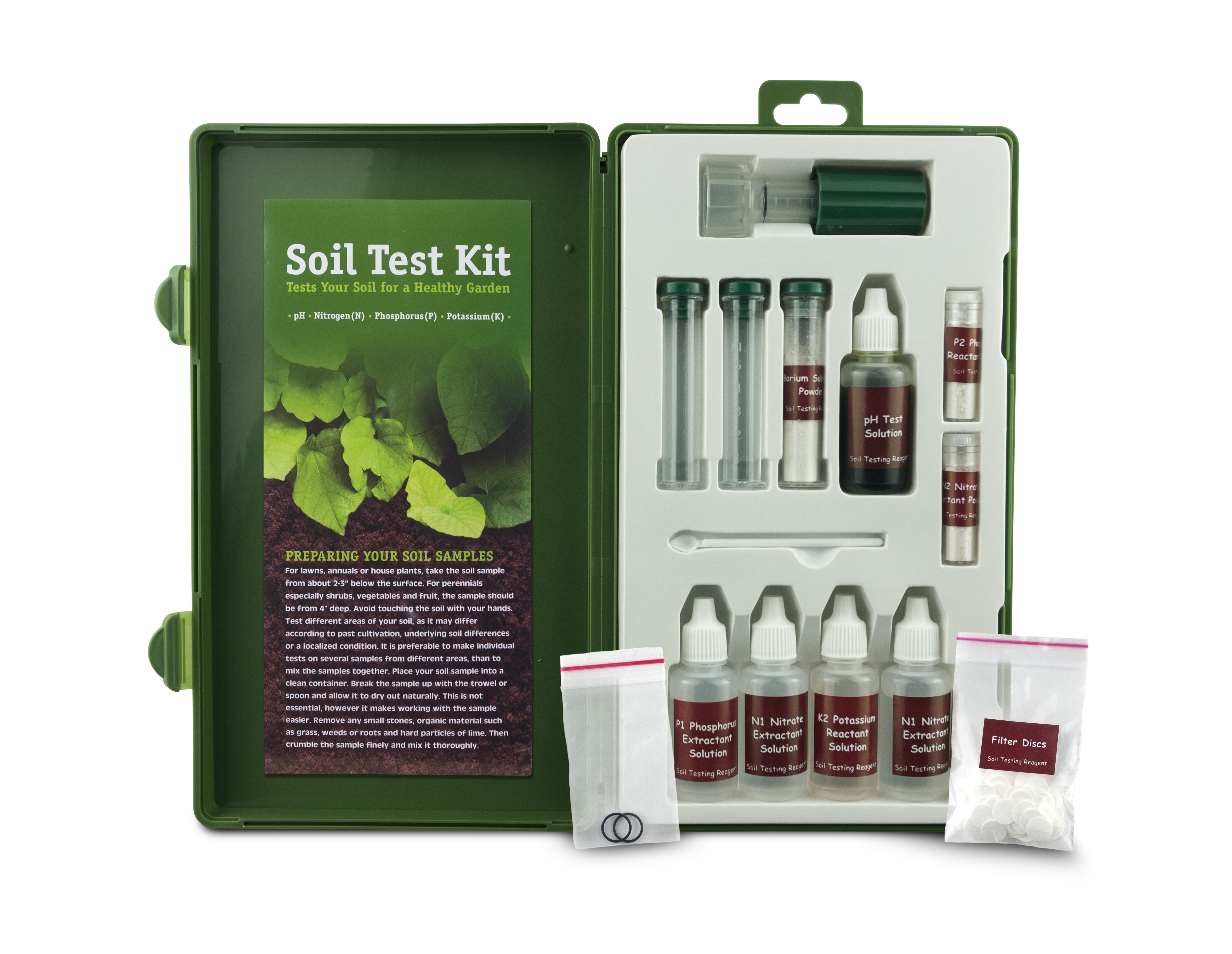 Kit d'analyse de sol - Rapitech STK008 - Plant Care Tools