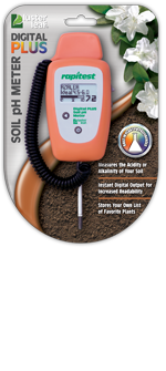 LUSTER LEAF 1845 RAPITEST DIGITAL Soil Plant Garden PH Sensor Meter Tester Test 