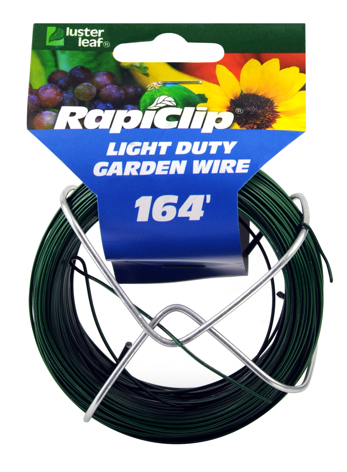 Luster Leaf STT100 Rapiclip Garden Plant Yard Black Soft Wire Twist Tie 16ft for sale online 