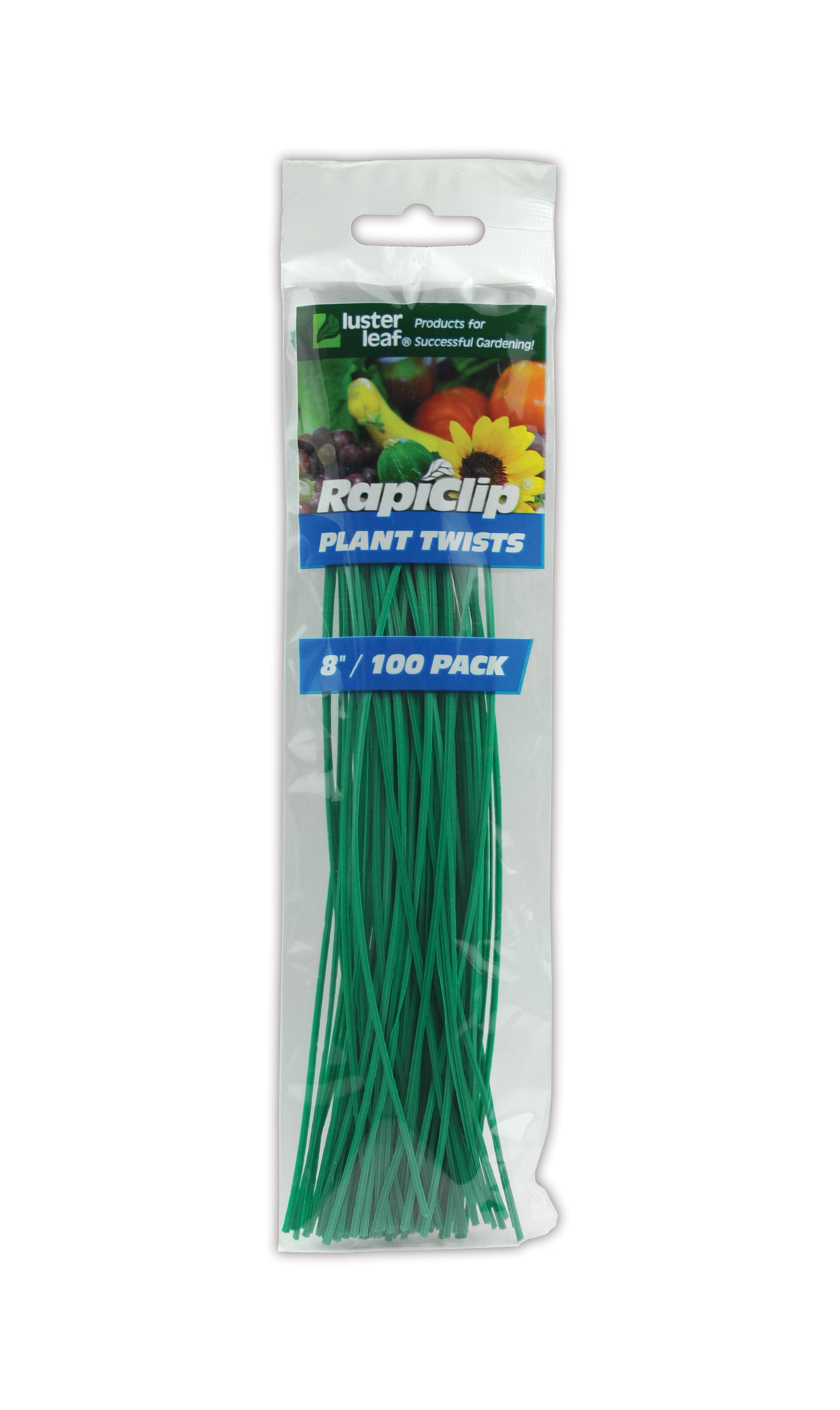 Green 32' Luster Leaf 858 Rapiclip Soft Wire Tie Light Duty 