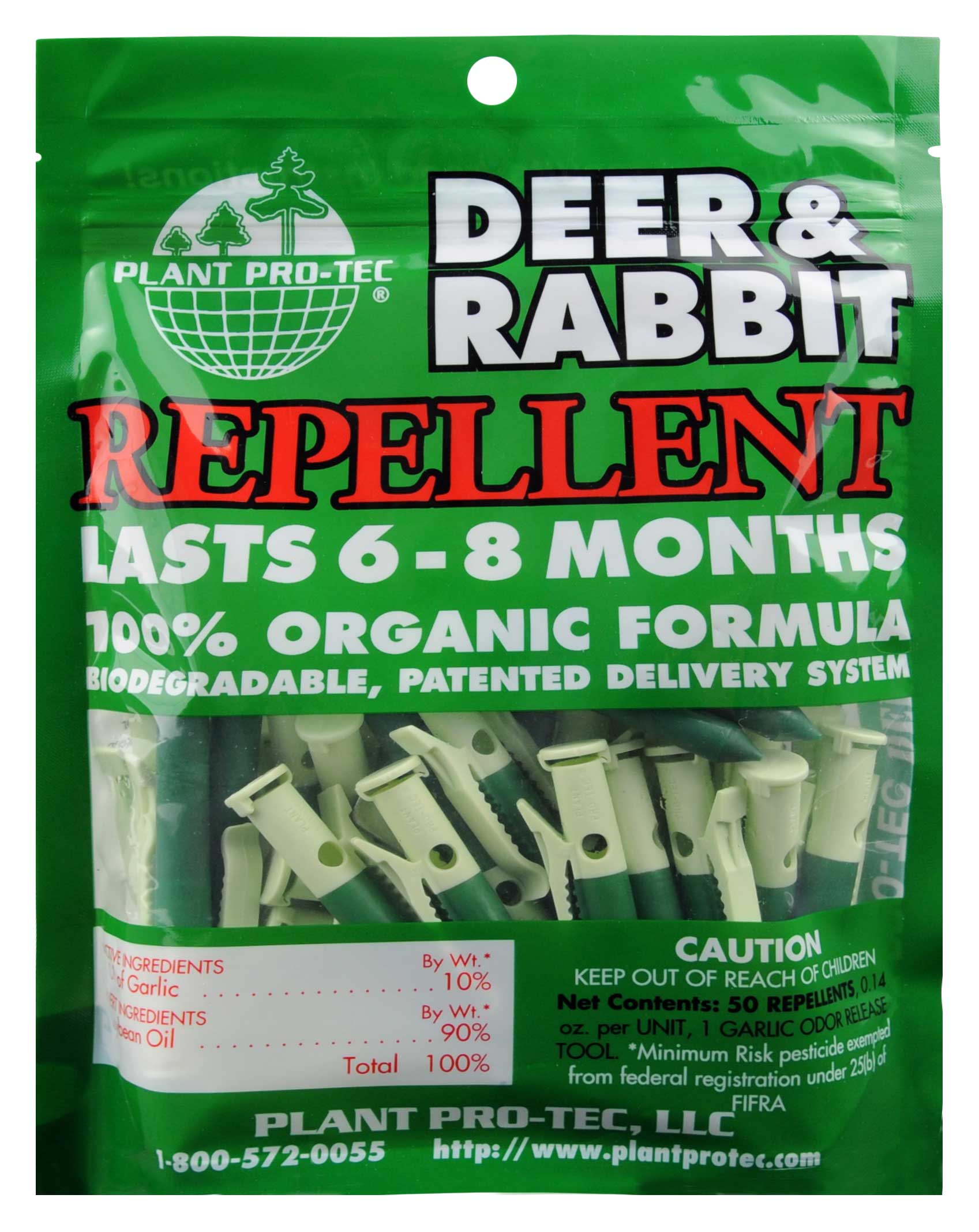 Luster Leaf Gardening Products Organic Animal Repellents