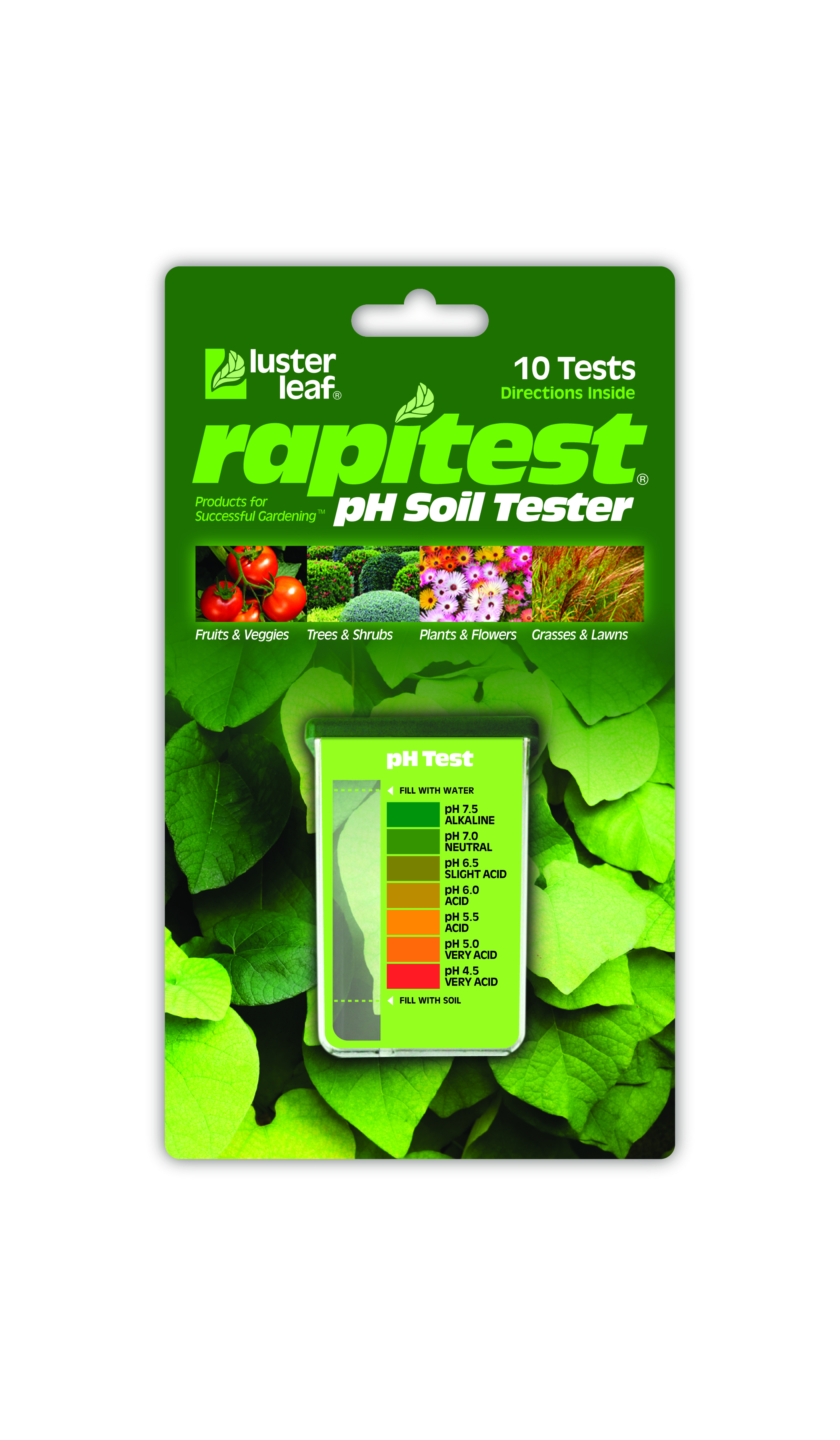 Kit d'analyse de sol - Rapitech STK008 - Plant Care Tools